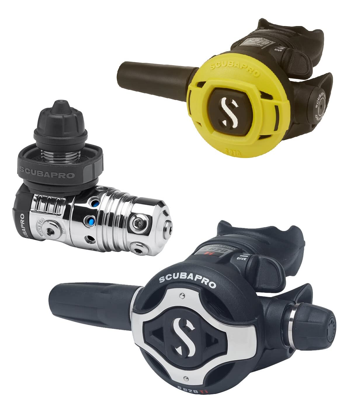 Scubapro MK25 EVO S620TI mit Octopus S270 Atemreglerset