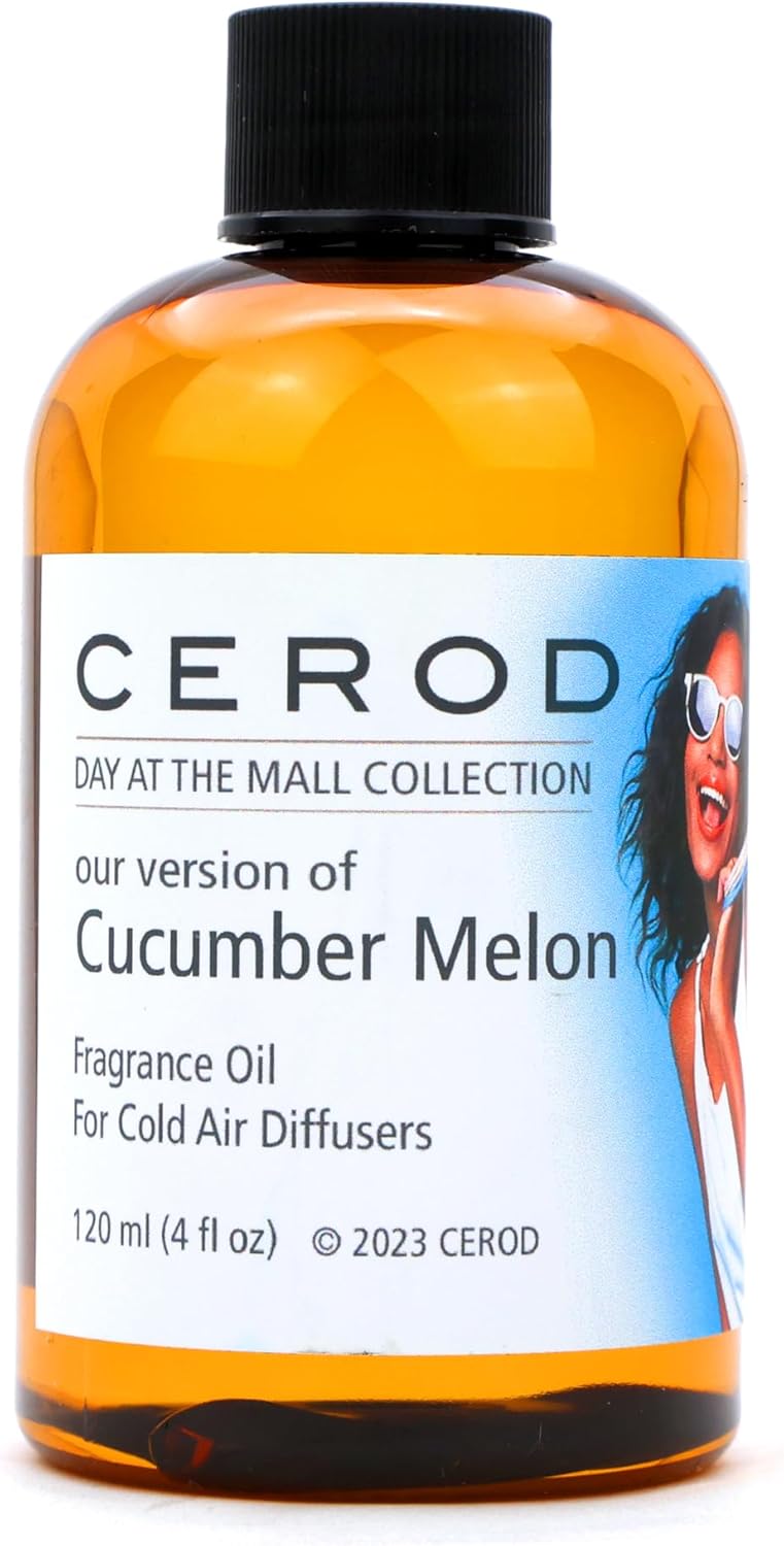 Aceite Fragancia Pepino Melón CEROD para Difusores de Aire Frío 4 oz
