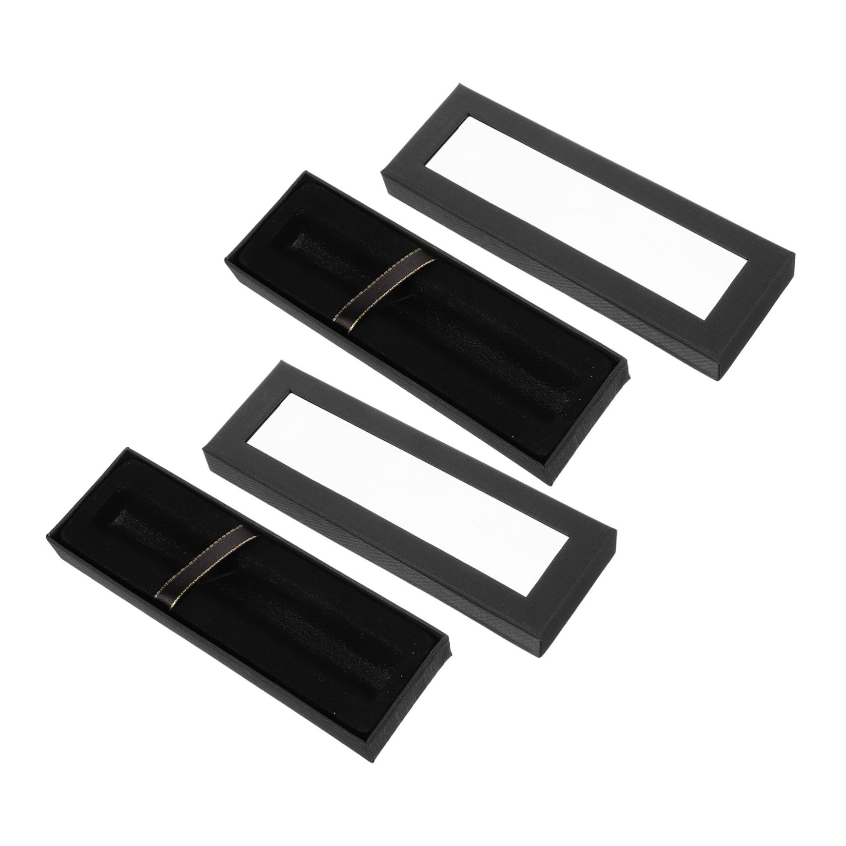 Operitacx 10pezzi Scatola Protettiva Per Penne e Matite Elegante Design Con Finestra Trasparente Resistente All Usura Perfetta Per Ufficio e Scuola Compatte