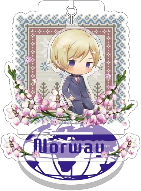 Amazon アルジャーノンプロダクト きゃらふろる ゆらゆらアクリルスタンド ヘタリア Worldstars Vol 3 ノルウェー 約w90 H90mm アクリル製 アニメ 萌えグッズ 通販