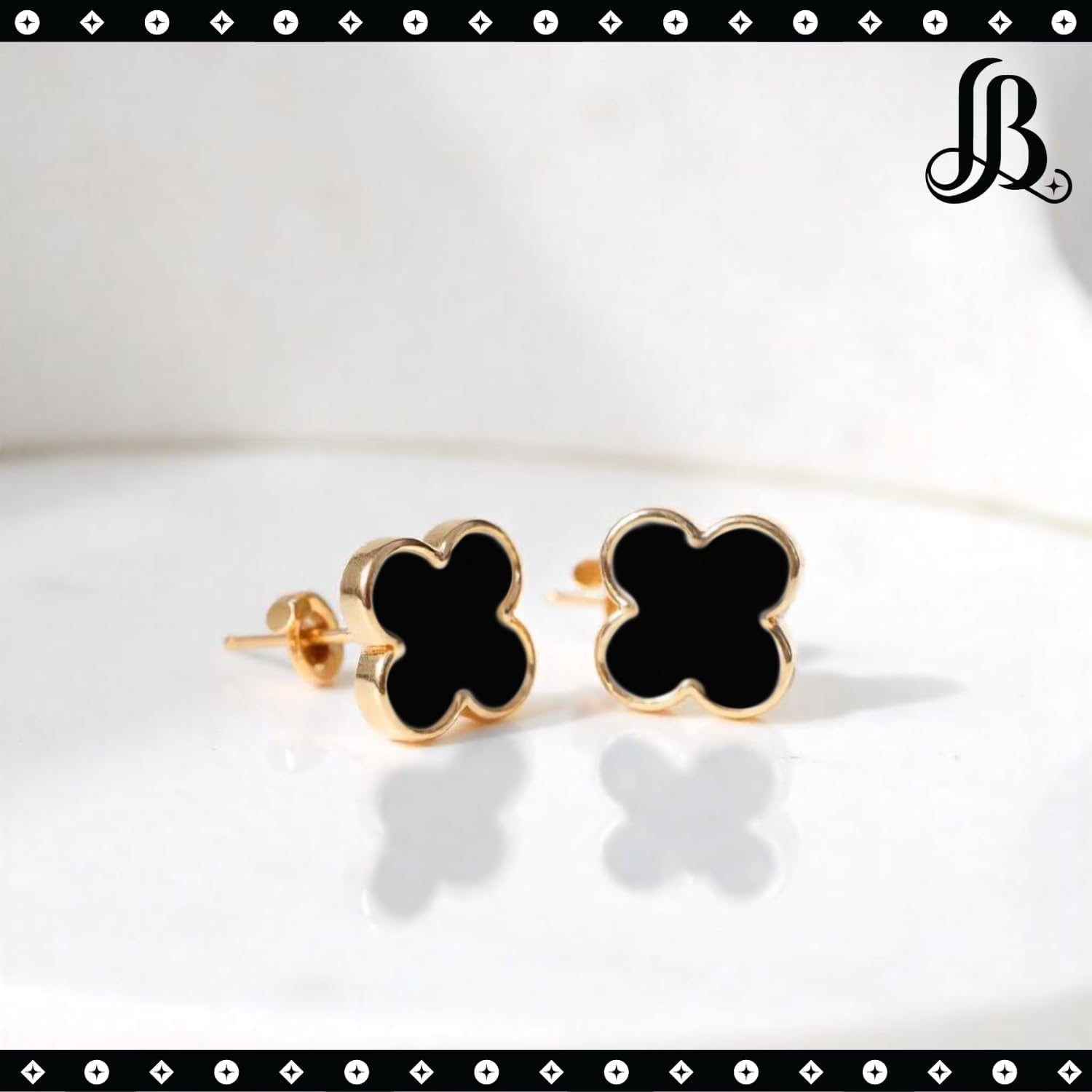 Clover Earrings for Women | Designer Four Leaf Earrings for Women | Jewelry Gift - Image 5