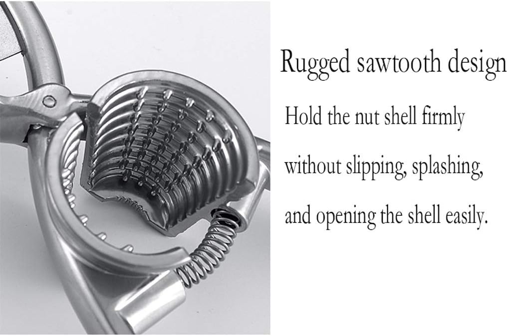 Nutcracker Nutcracker walnut opener tool household thickened clip easily broken shell mechanical open funnel pliers Nut Cracker