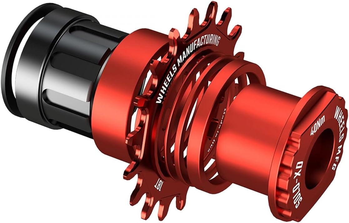 Wheels Mfg Solo-XD Singlespeed Conversion Kit Red