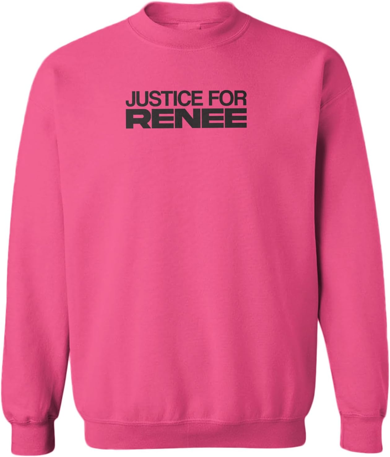 Tcombo Justice For Renee - Minneapolis Protest Toddler Fleece Crewneck Sweater