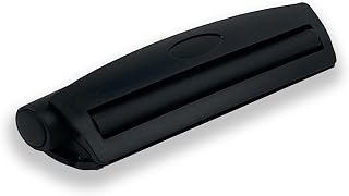 Cigarette Rolling Machine - Black Manual Plastic Tobacco Roller 110mm/4.32 Inch Practical Cigarette Maker - Compact and Lightweight Rolling Papers - Roller Machine for Men and Women