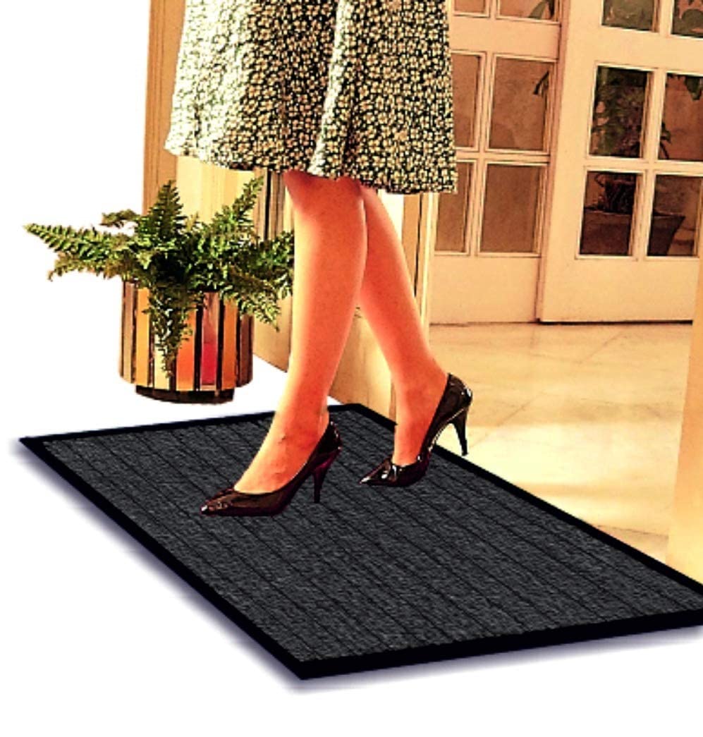 Buy Ultimat Mars 40x60cm Doormat (GreenBlack) Polypropylene Door