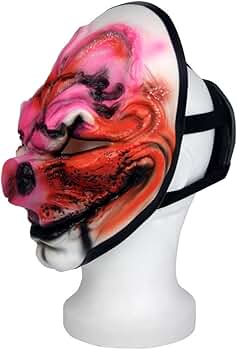 payday 2 ピエロ　マスク Hoxton 面 Amazon.com: Payday 2 Replica Old Hoxton Maske : Home & Kitchen