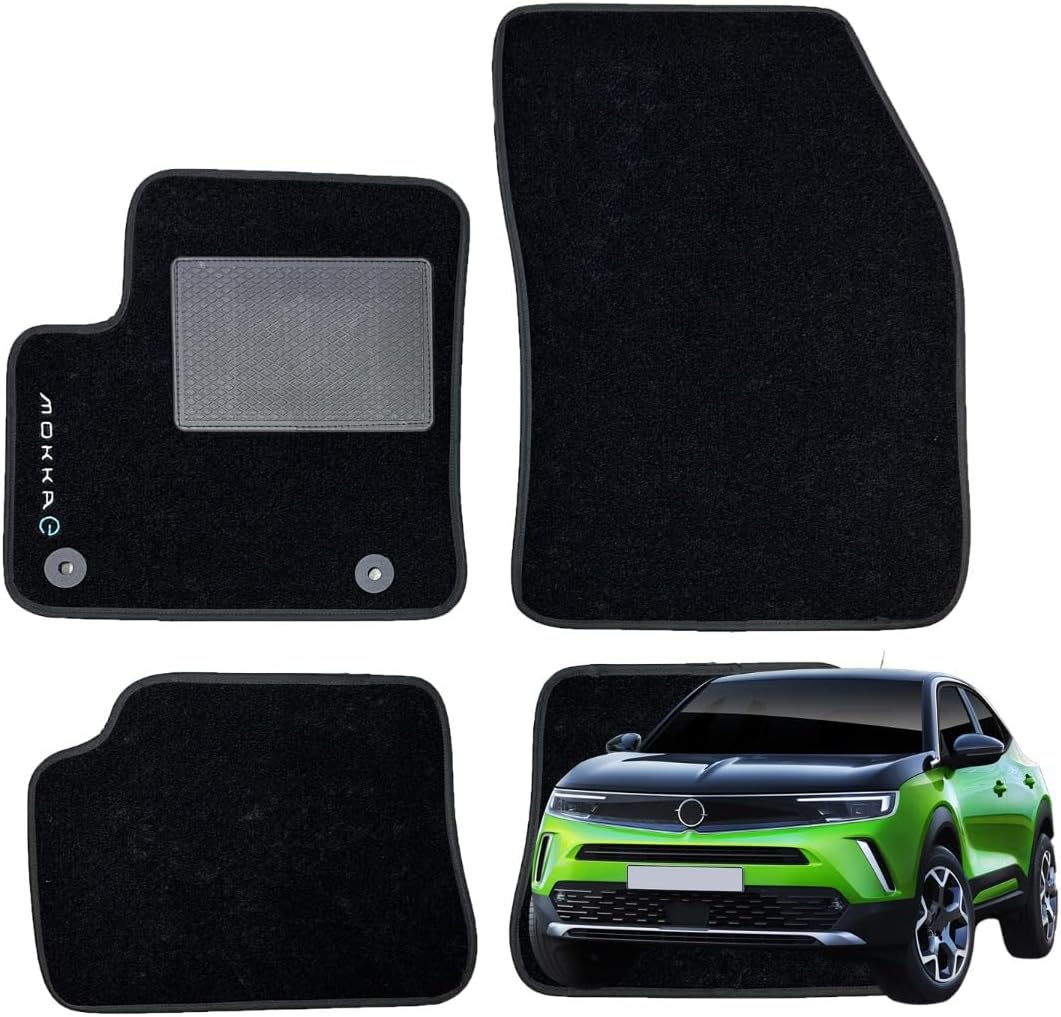 Tappetini in moquette neri Opel Mokka Elettrica 2020+