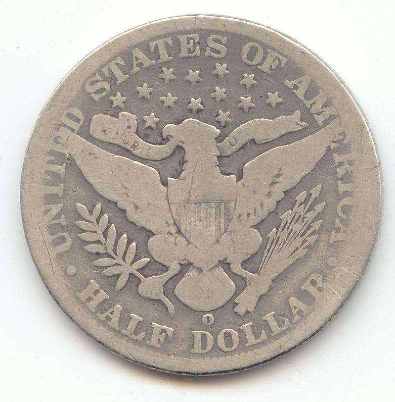 1896 O Barber Half Dollar About Good