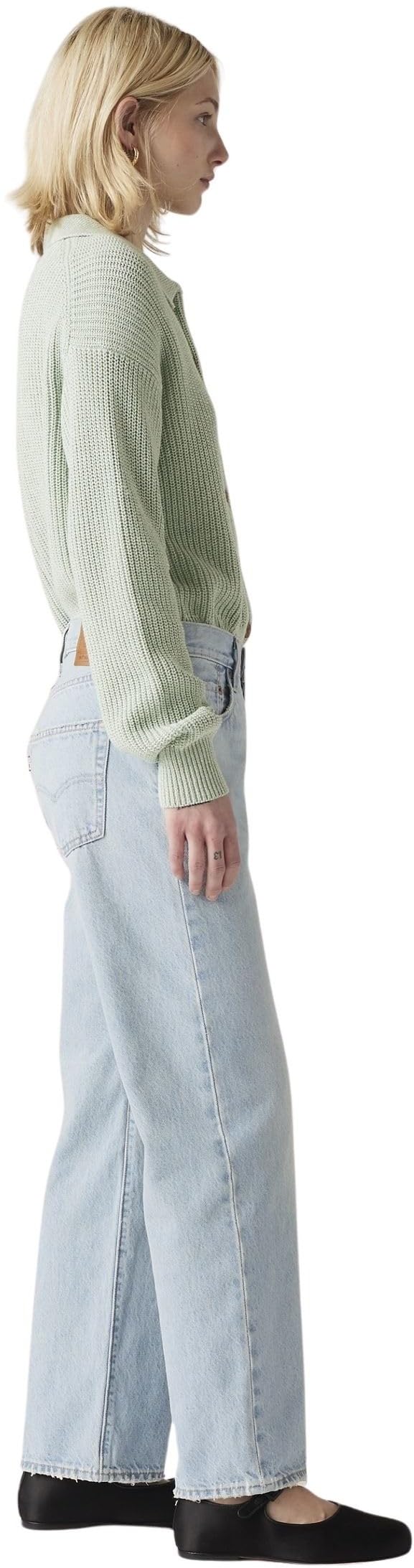 Levi's Donna Jeans 501 90s Ankle in Cotone, Straight Fit