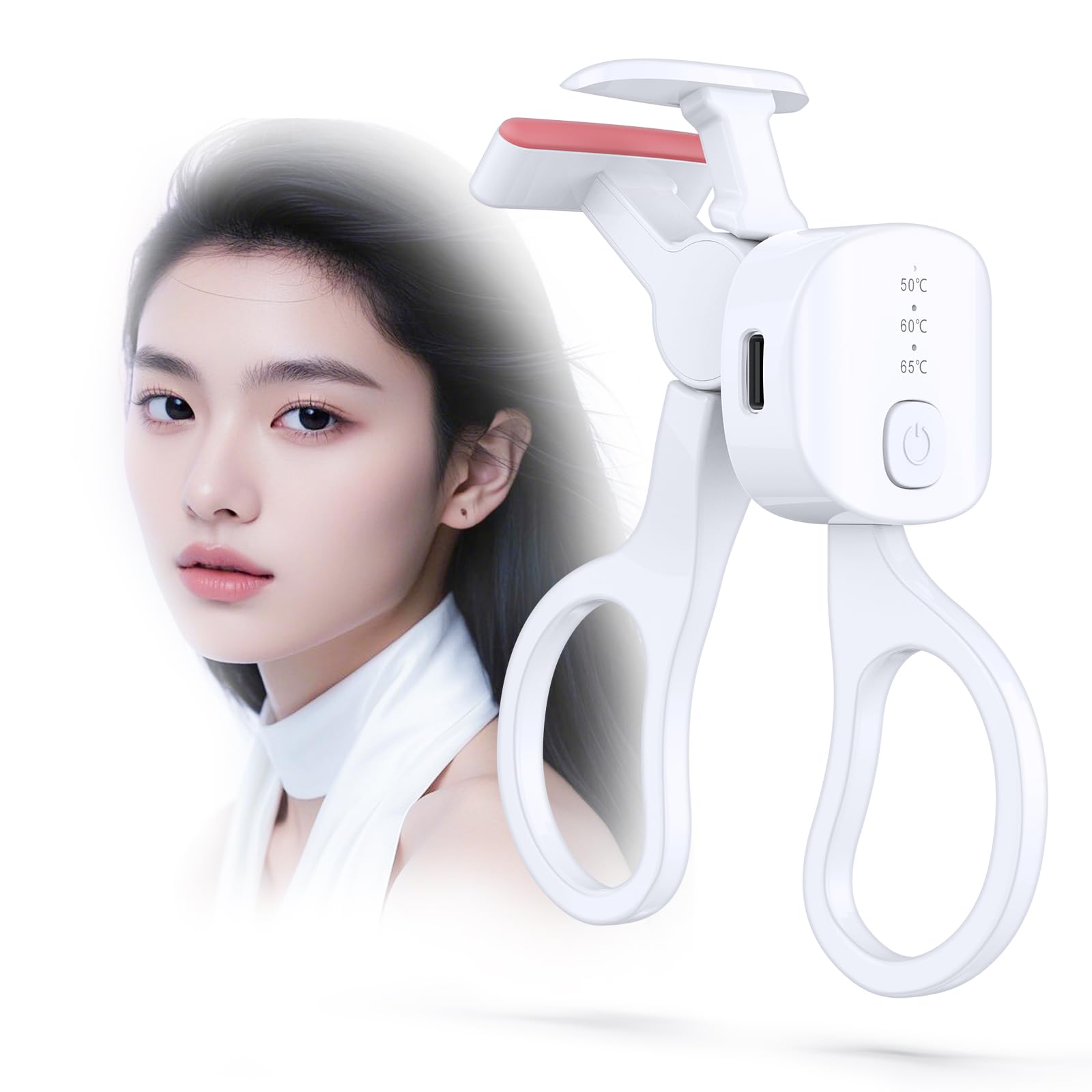モノンズ(Monons) ホットビューラー 挟む まつ毛カーラー USB充電式…