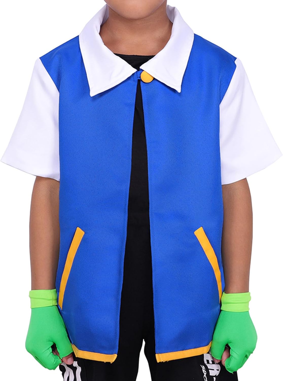 Adult Kids Costume Hoodie Halloween Cosplay Jacket Shirt Gloves Hat Sets for Trainer - Image 3