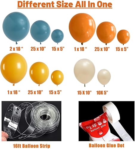 Miniatura 5 de Here Comes the Son - Kit de guirnalda de arco de globos de 134 piezas para fiesta de sol retro, baby shower, primer viaje alrededor del sol,