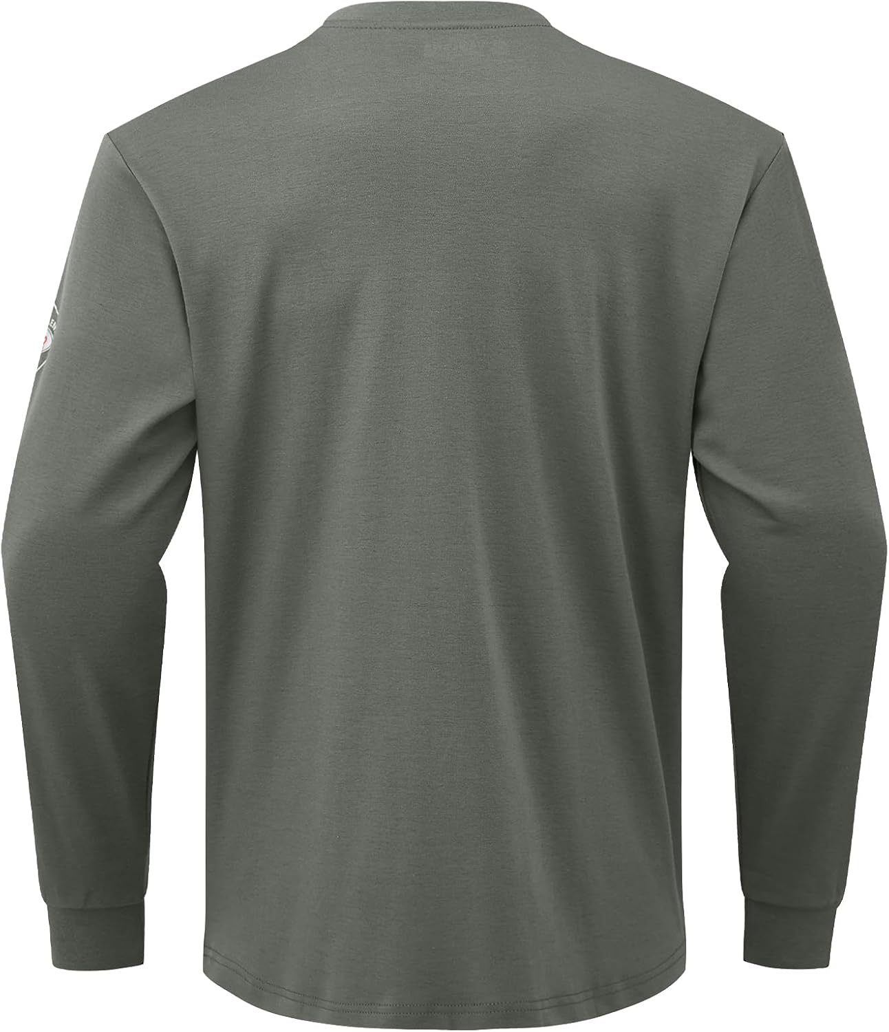 FR Shirt for Men Flame Resistant Shirt NFPA2112 CAT2/HRC2 5.5oz Light Weight Long Sleeve Henley Shirts - Image 3