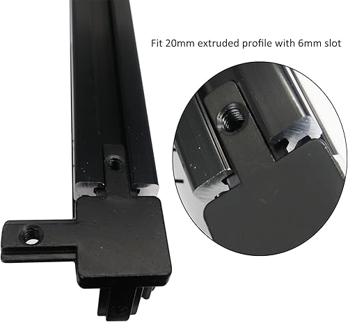 Miniatura 56 de 20 juegos 2020 de extrusión de aluminio 2020 soporte de esquina con ranura en T Serie 20 Hardware extruido conector de ángulo recto de 90 grados