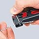 KNIPEX Mini-Abisolierwerkzeug in Blister 100 mm, 12 80 040 SB