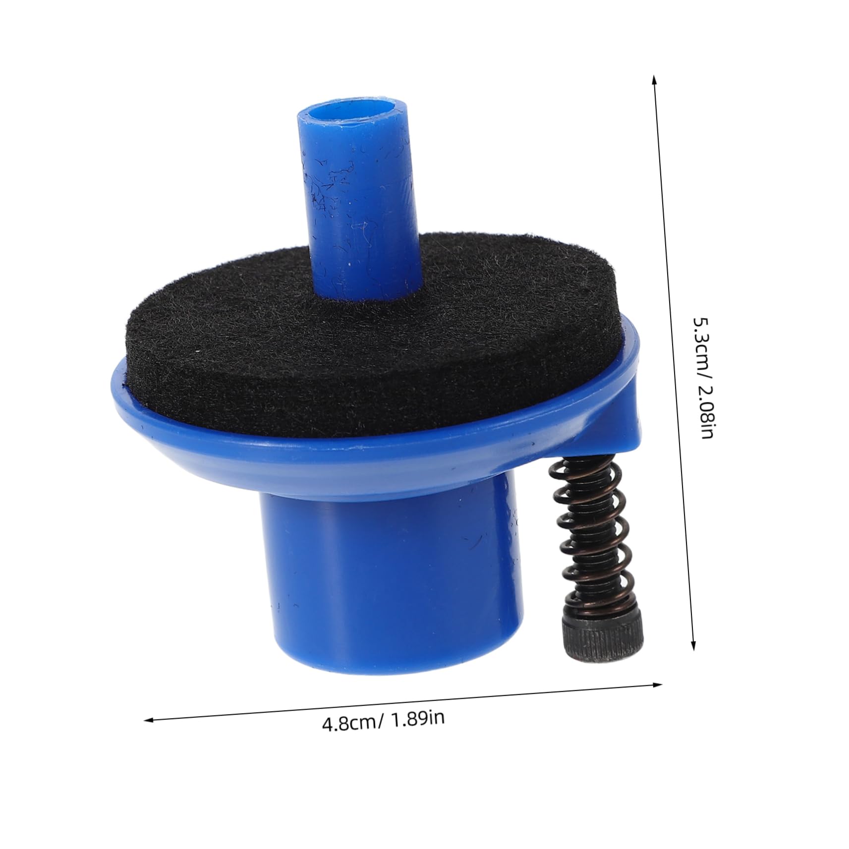 Levemolo Felt Drum Clamp Pad Hi Hat Stand Holder Drum Set Supplies Drum Accessories Replacement Part Blue Large Mouth 2.2mm