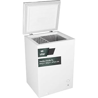 YUNA FROSTER 100 D Freezer Dual Mode with Wire Basket Cooling and Freezing 4 Stars Freezer Compartment White [Energy Class D]