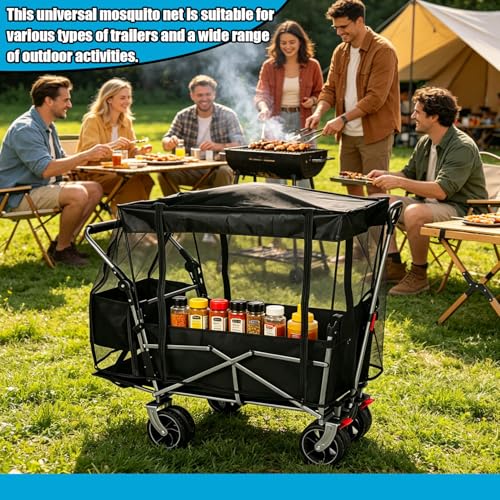 Miniatura 5 de Mosquitera Cochecito, Mosquitera Para Carrito De Bebé, Red Carrito Antimosquitos Bebe, Mosquitera Carro Bebé, Mosquitero Para Carros, Protección Contra Insectos Carro, Para Cochecitos, Cochecitos