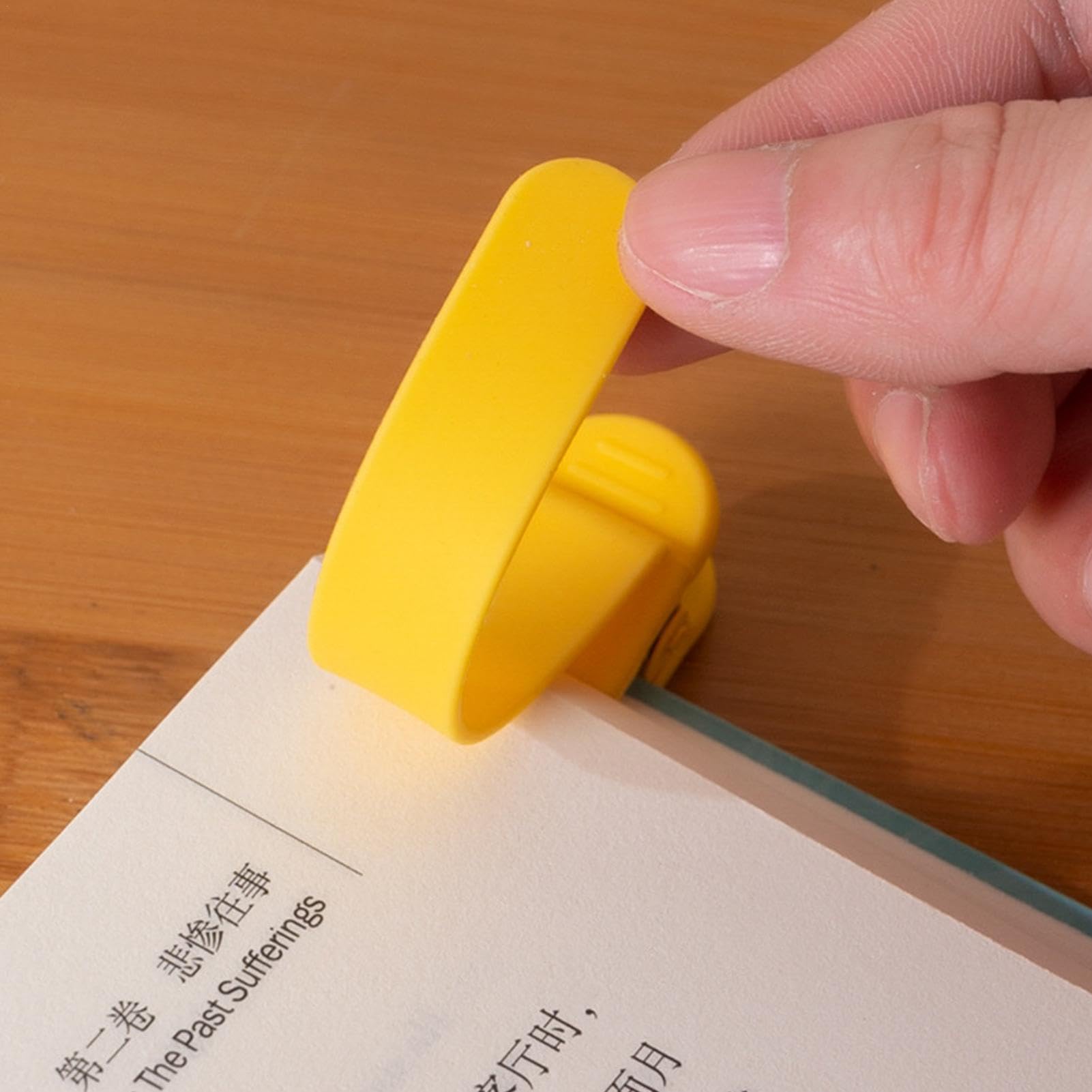 Amazon | シリコンブックマーククリップ - スマートブックマーク 本用