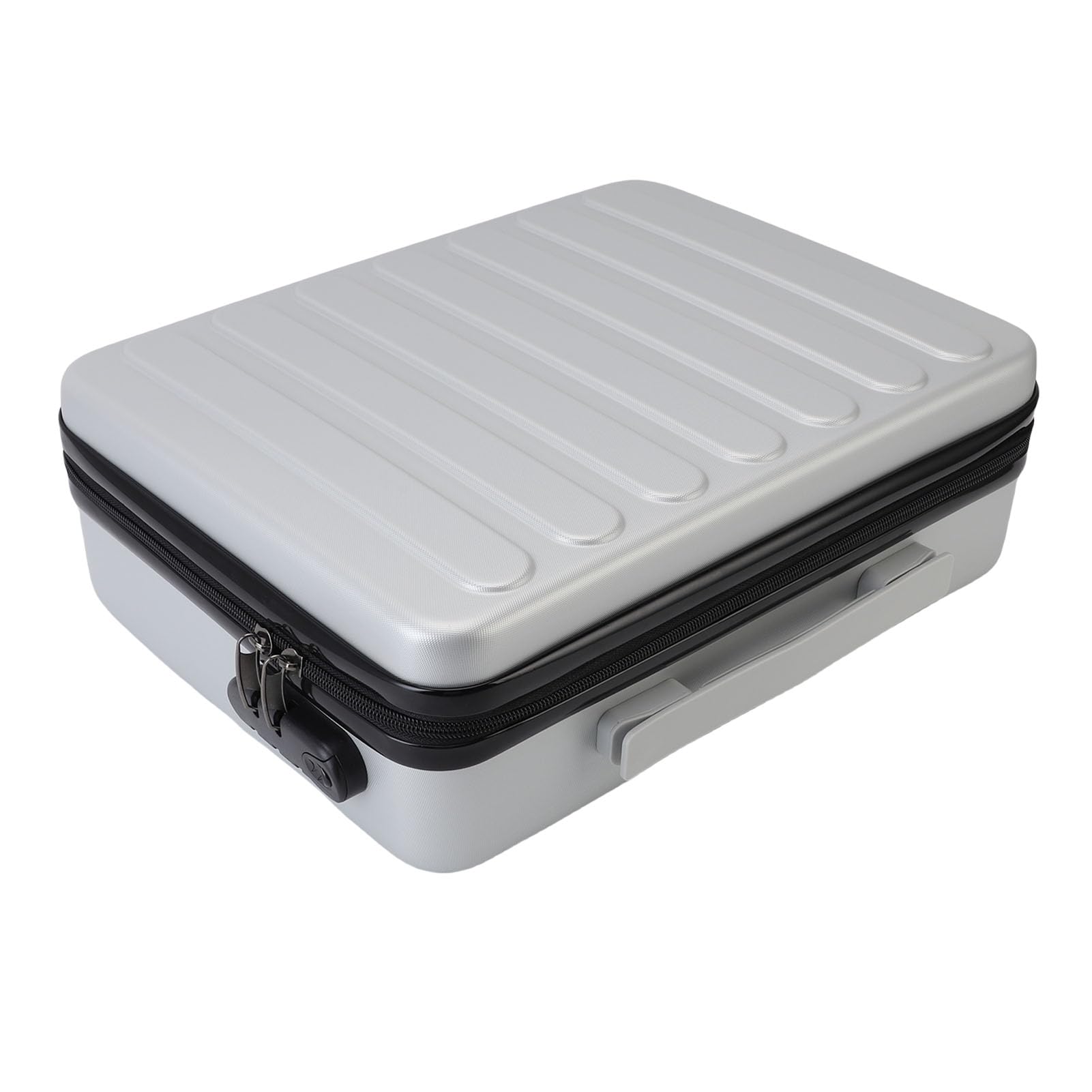 SIXRUN Custodia Portadocumenti Ignifuga Custodia Rigida in PVC con Serratura a Combinazione a 3 Cifre Resistente all'acqua Antiurto 16,1 X 11,8 X 5,1 Pollici per Viaggi, Casa, Ufficio