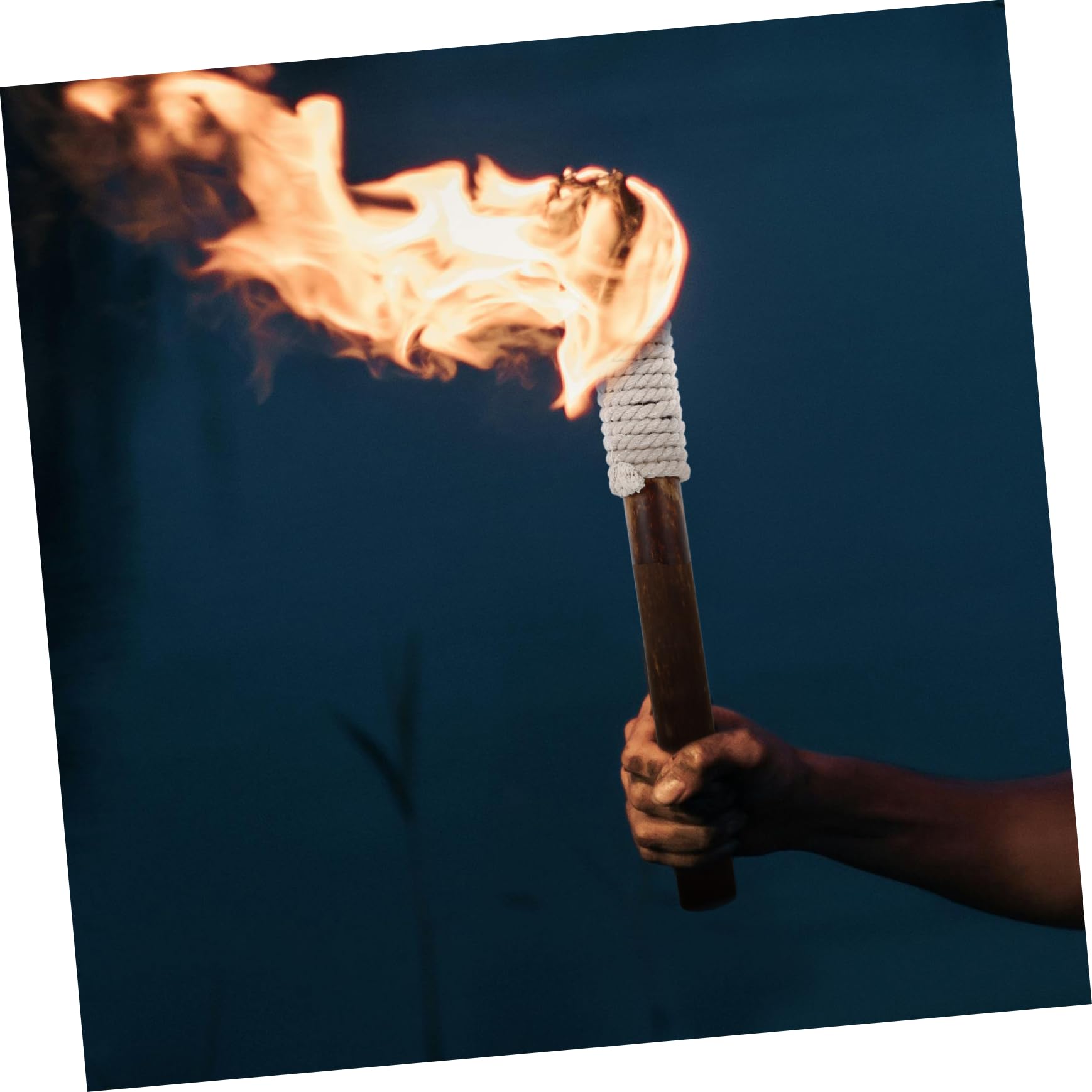 4-teiliges Lichterketten-set Für Den Außenbereich Weihnachts-rentier Solar-flackern Flammenmuster Gewebtes Holz Elegante Gartendekoration Kompaktes Material