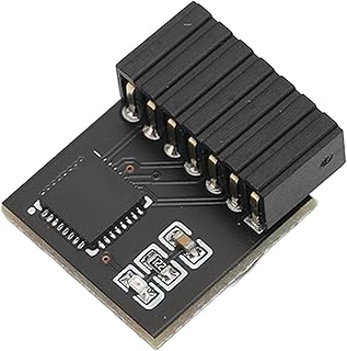 TPM 2.0 Module, 14Pin SPI Secure Storage TPM 2.0 Encryption Security Module Remote Card for ASUS Motherboard for Windows 11