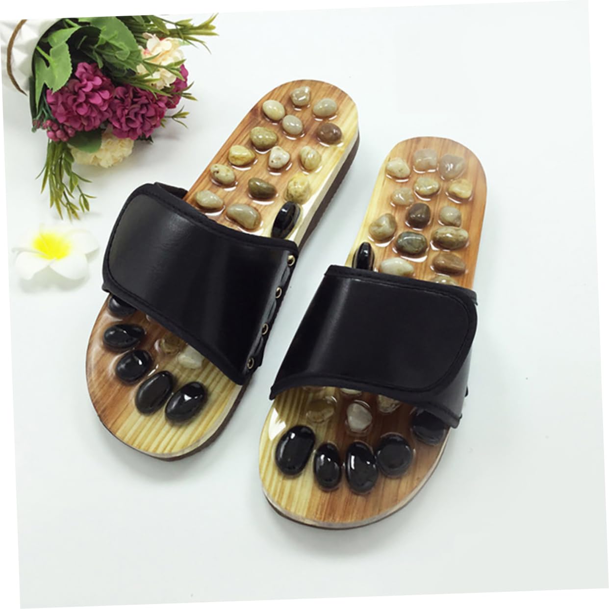 Rutschfeste Fußpflegeschuhe mit Akupressur und Reflexzonenmassage Größe 38