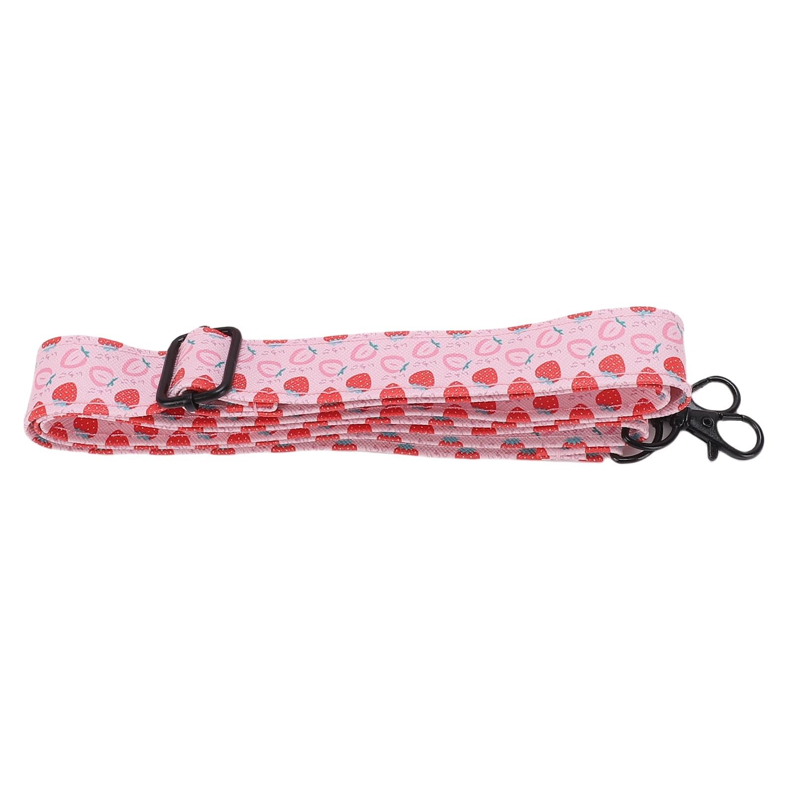 Ejoyous Custodia per Console di Gioco Portatile, Custodia Rigida per Console di Gioco Portatile in EVA con 12 Slot per Schede Tasca in Rete da Viaggio Rosa Fragola per 2 Ragazze (con cinturino)