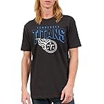 Junk Food Clothing x NFL - Tennessee Titans - Bold Logo - Unisex Adult Short Sleeve Fan T-Shirt for Men and Women - Size XX-Large