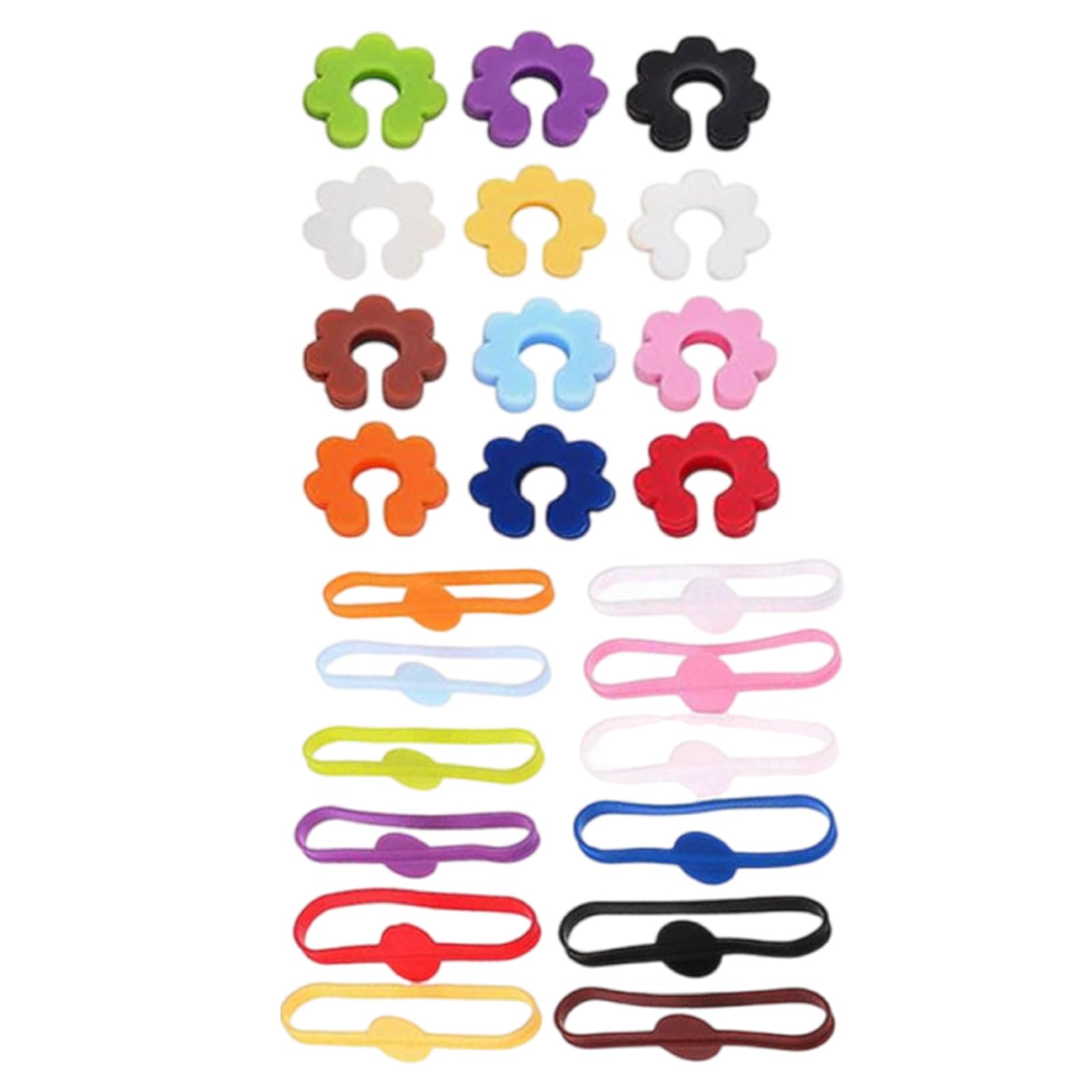 Kalttoy Essential Silicone Glass Decors Fun Silicone Drink Identifiers Drink Accessory for Recognition Decors