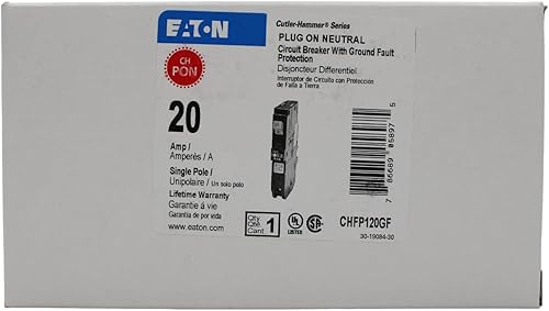 Miniatura 7 de Eaton Cutler-Hammer CHFP120GF 20A GFCI Disyuntor Circ Breaker - Cantidad 1