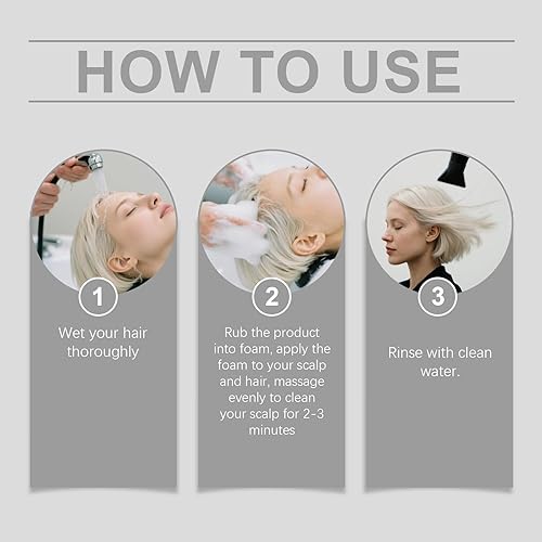 Miniatura 6 de Nature Seven Green Jabón de champú, barra de champú, barra triangular de hierba para adelgazar el cabello, mujeres y hombres (2 unidades)