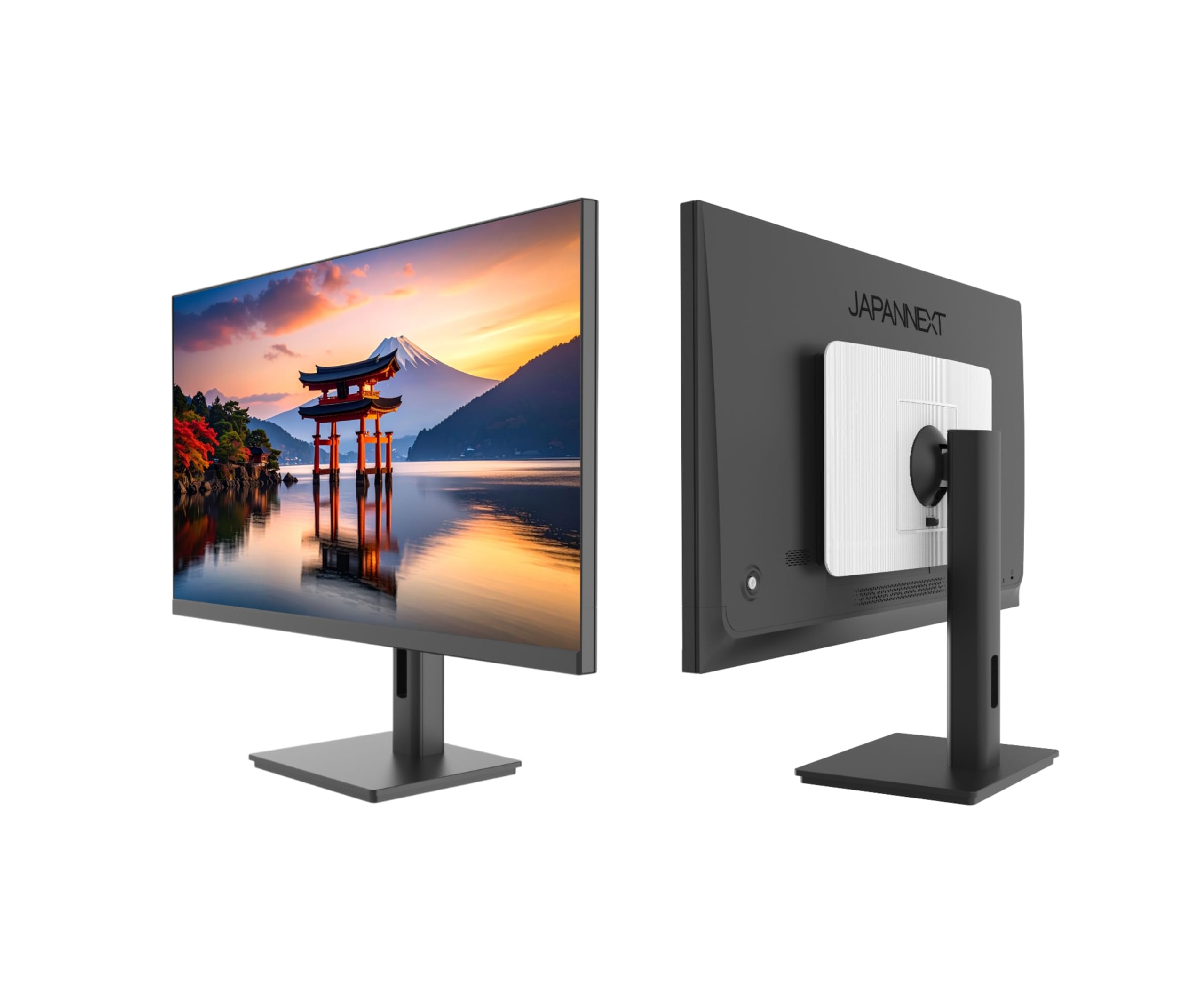 JapanNext Monitor 27" IPS 4K UHD (3840x2160) | HDR | Inclinazione Regolabile | Altoparlanti Integrati | DP(x1) HDMI(x2) | sRGB 100% | G-Sync/FreeSync | JN-IPS2709UHDR