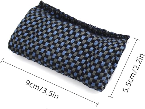 Miniatura 2 de Scott Edward Juego de 4 piezas de paño de limpieza para tacos de piscina Limpiador-azul gris,Limpiador-gris Azul Púrpura,Limpiador-gris