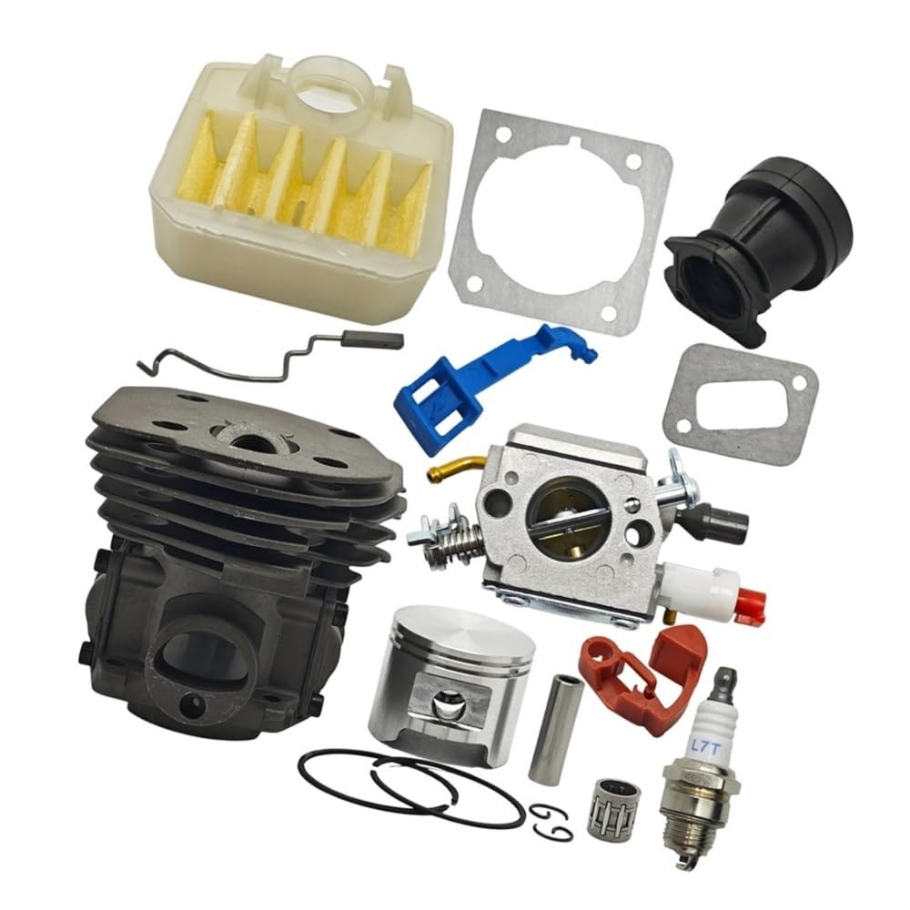 Cylindre Piston 45mm et Carburateur pour Tronçonneuse 353 350 346XP