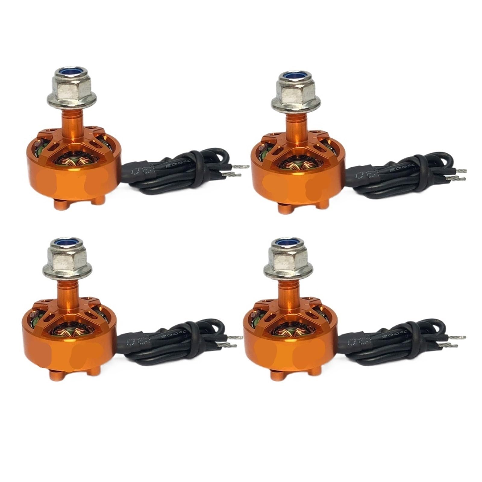 motor brushless 4 piezas/1 pieza 1507 2550KV 3650KV 3-6S Motor sin escobillas for drones de carreras con marco de 146 mm/149 mm(4Pcs 1507 2550KV)
