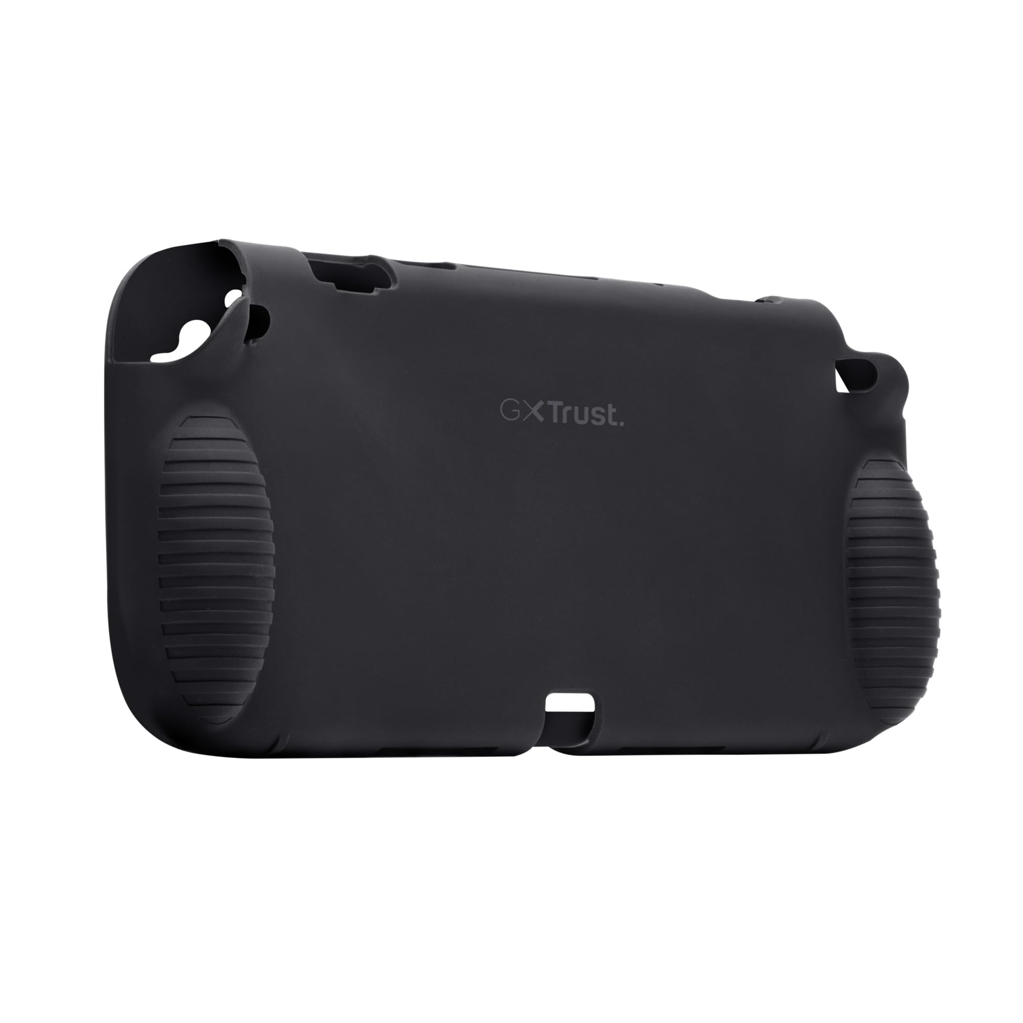 GXTrust 1253 Carcasa Nintendo Switch 2, Funda Protectora de Silicona con Diseño Texturizado, Resistente a los Arañazos, Absorción de Impactos, Cubierta Protectora Switch 2, Negro