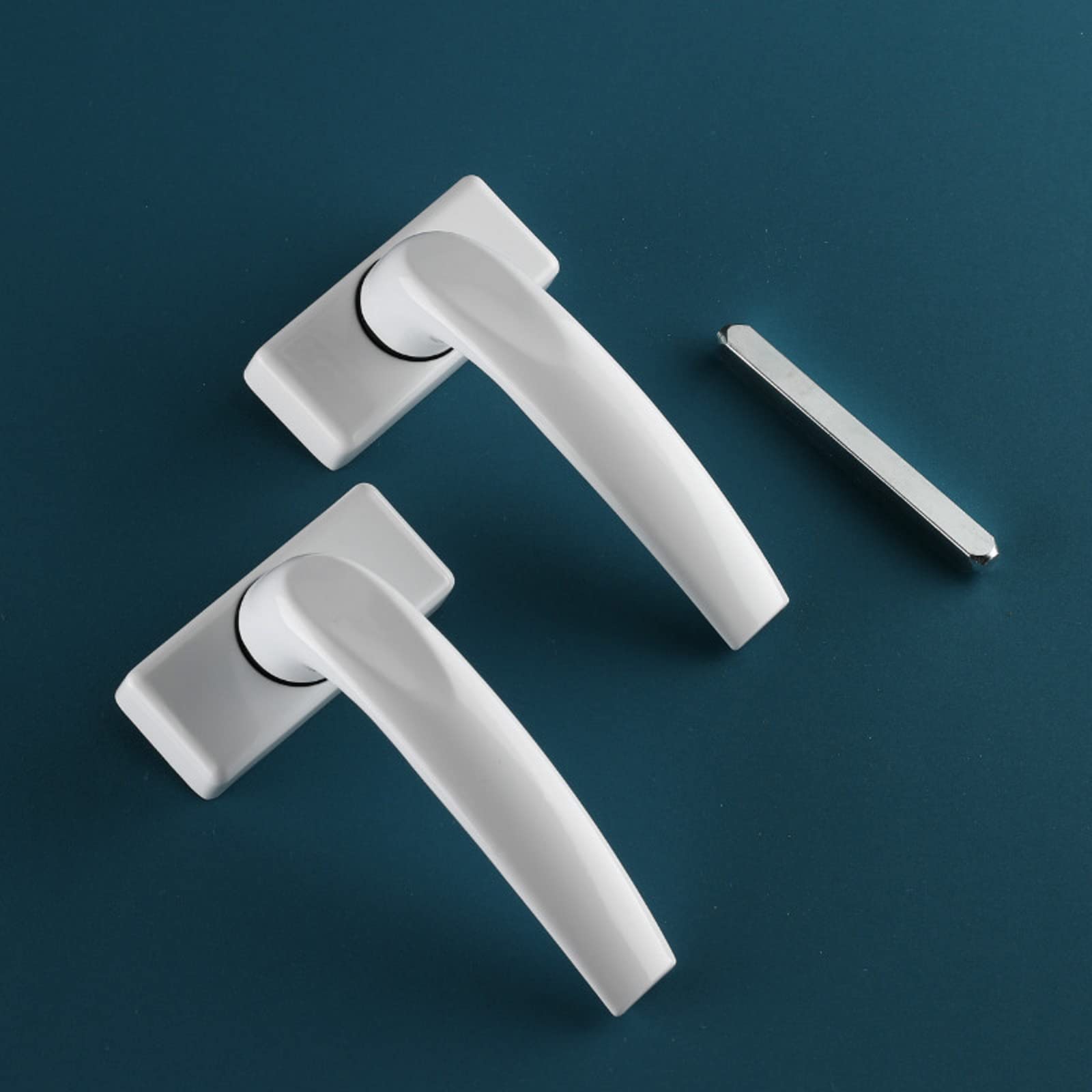 Biella™ Aluminium Door Handle for Home Bedroom, Office, Hotels etc.-White