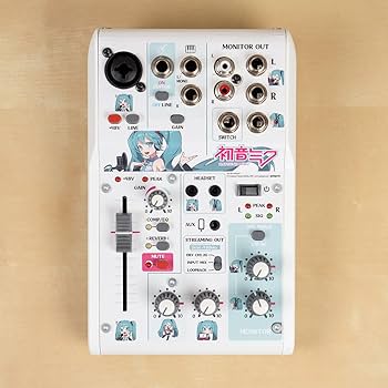 h*i様 YAMAHA 初音ミク × YAMAHA AG03MK2 オーバーレイ Amazon.co.jp: YAMAHA 初音ミク × YAMAHA AG03MK2 オーバーレイシート