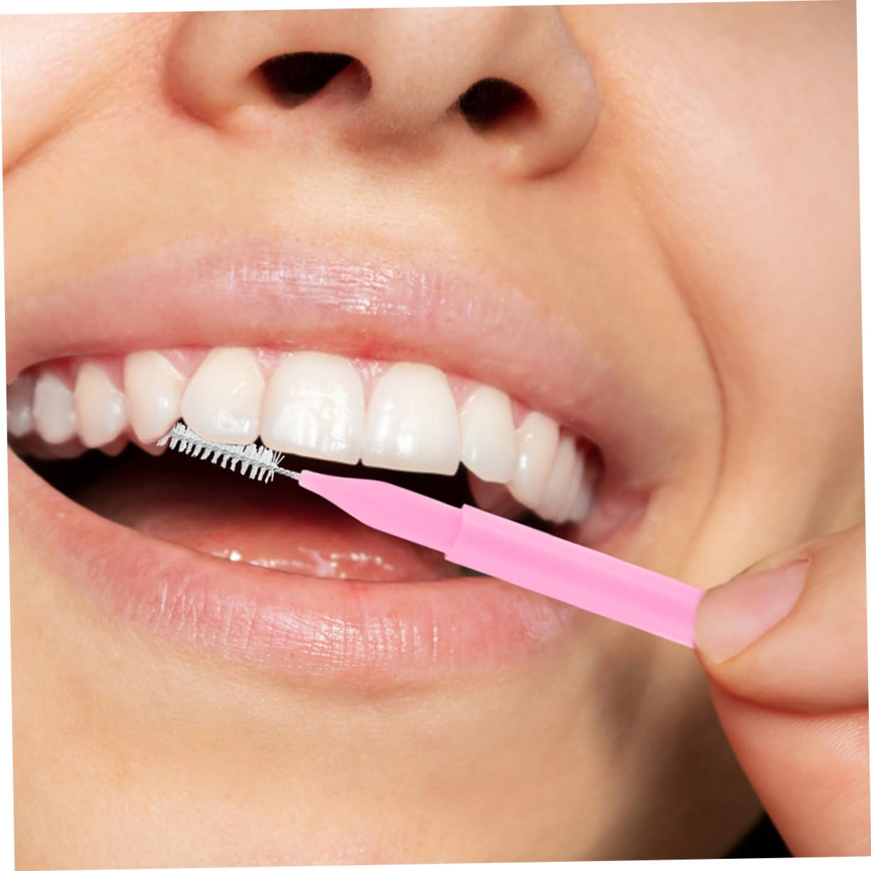 200 piezas Cepillos Interdentales Unidades para Limpieza Oral y Eficaz Diseño Ergonómico para Higiene Bucal Diaria Casa y Viaje