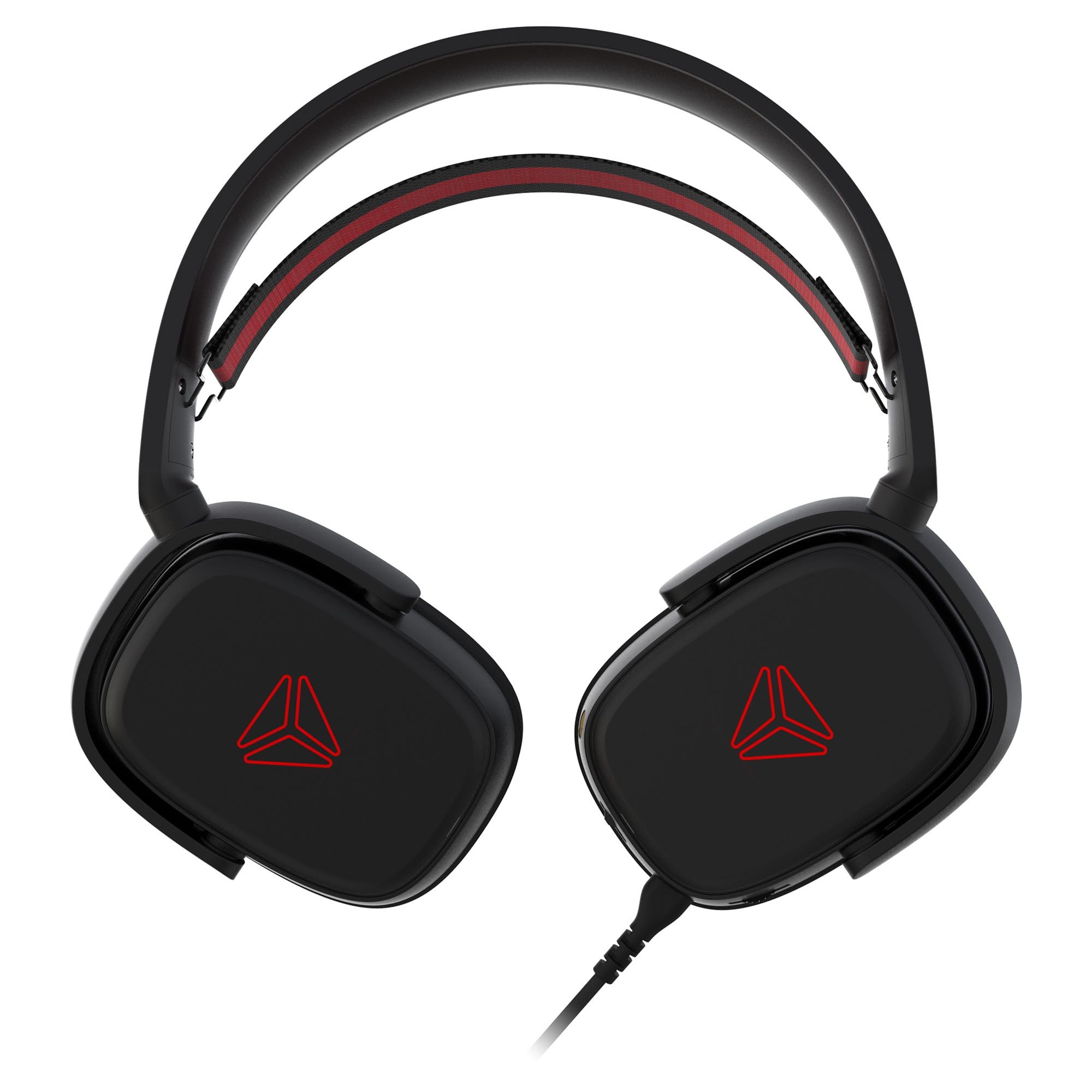 Yenkee Auriculares Gaming con Sonido Envolvente Virtual 7.1, Micrófono Desmontable, Altavoces 50 mm, Cable USB-C y 3,5 mm, Compatible con PC/PS/Xbox YHP 3040