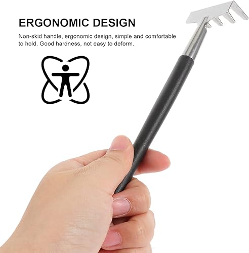 Miniatura 2 de Herramientas de jardinería Kit de 3 piezas Palas Trasplante Balcón Rastrillo Manija de trasplante en movimiento Mini Suavizado Multi- Accesorios de