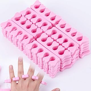 50pcs Soft Foam Sponge Toe Separators Finger Dividers Nail Art Manicure Pedicure Tools Soft Foam Sponge Toe Separators Finger Dividers