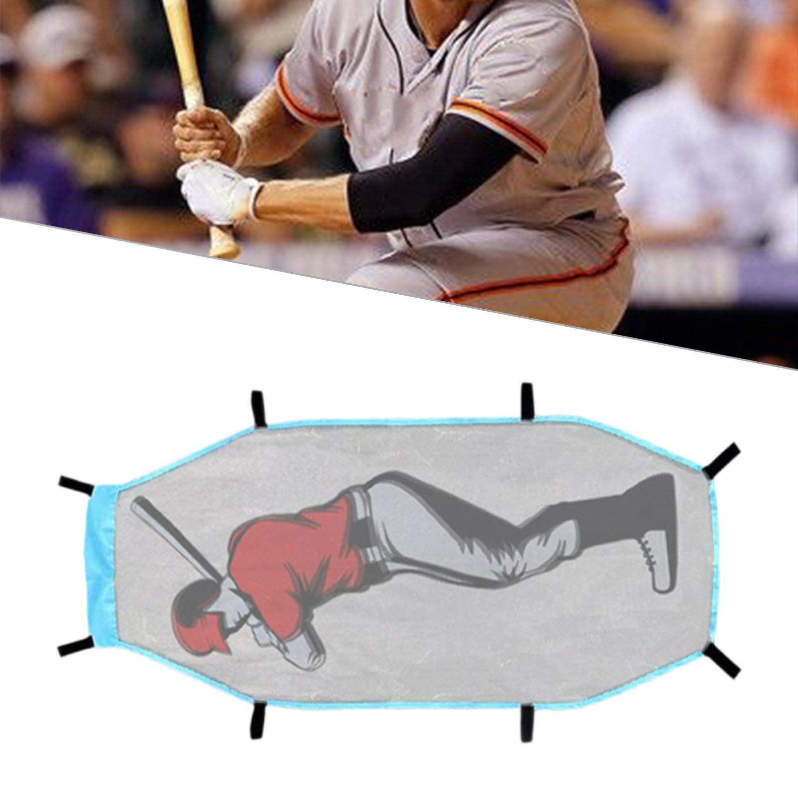 Filet d'entraînement de Baseball Polyvalent avec Cible de Zone Strike pour débutants et Joueurs confirmés, améliorant Les Performances. Filet d'entraînement, Pâte factice