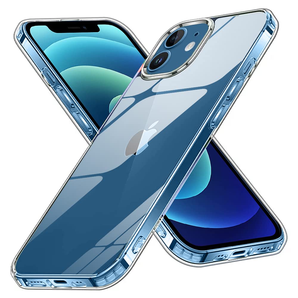 Winble Back Cover Case for iPhone 12 / iPhone 12 Pro | Ultra Hybrid Crystal Clear Hard TPU | Camera & Drop Protection Bumper Back Cover Case for iPhone 12 / iPhone 12 Pro (Polycarbonate/Transparent) (B0BL7RL32P) Amazon Price History, Amazon Price Tracker