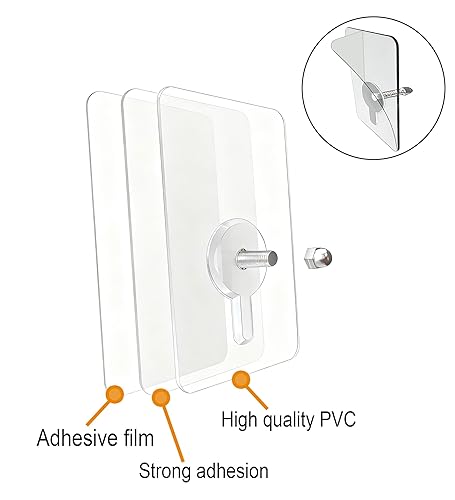 Miniatura 4 de Paquete de 10, kit de anclajes de muebles de 8 pulgadas a prueba de bebés, correas adhesivas de seguridad para TV para evitar caídas y antipuntas,