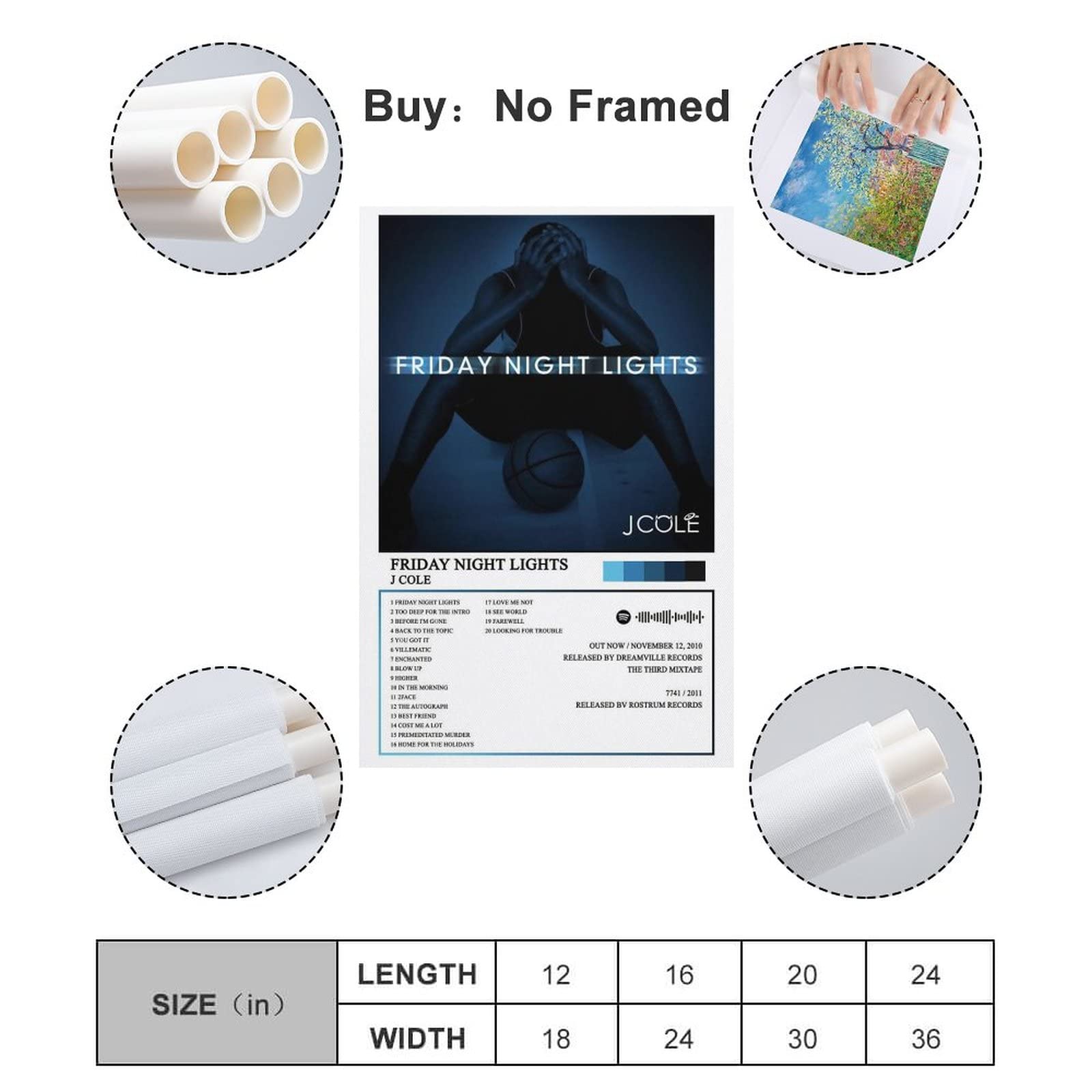 J Cole Friday Night Lights Cover