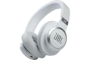 JBL Live 660NC: Wireless, Over-Ear Noise-Canceling Headphones with Mic and Long Battery