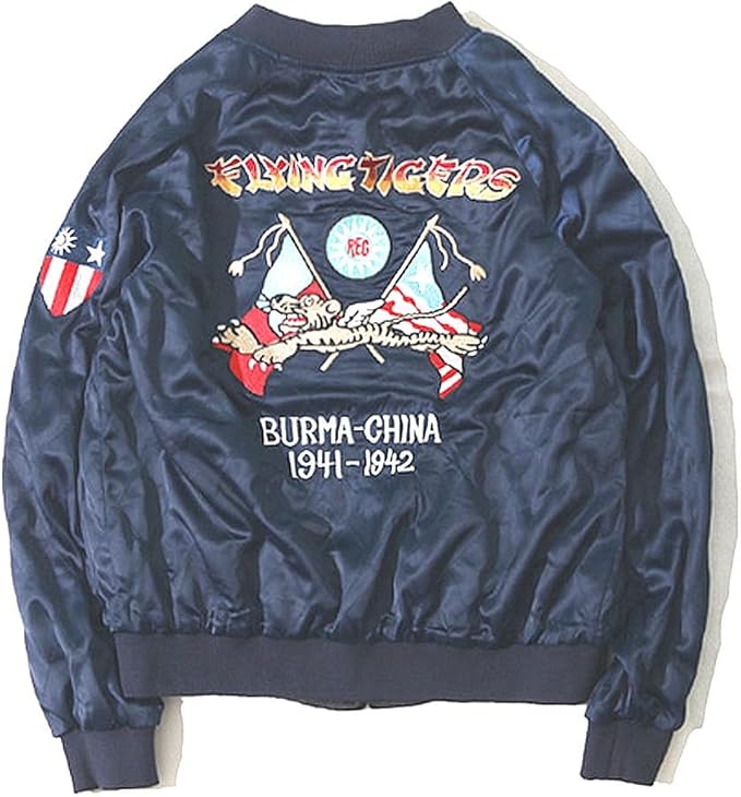 navy blue military jumper